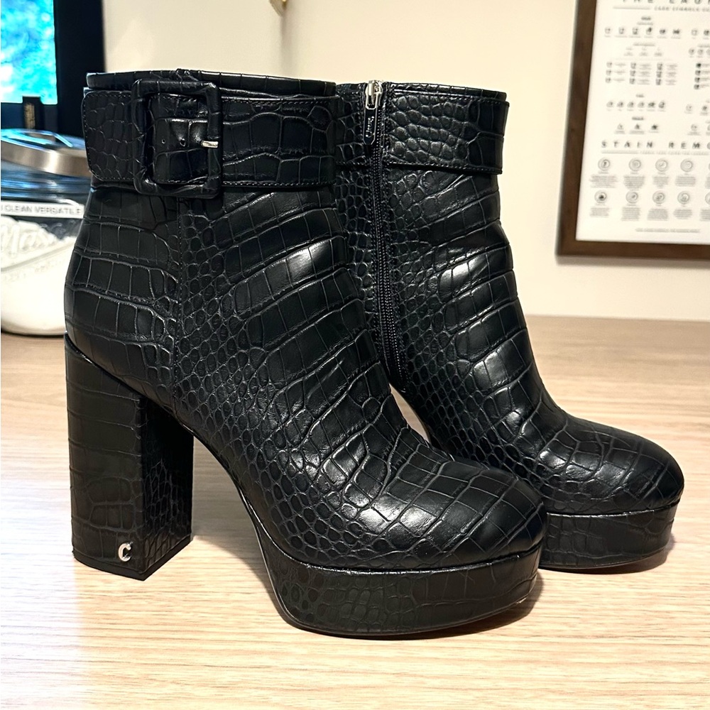 Steve Edelman Circus Alie platform bootie